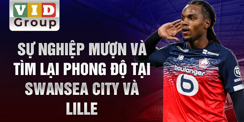 Sự nghiệp mượn và tìm lại phong độ tại Swansea City và Lille